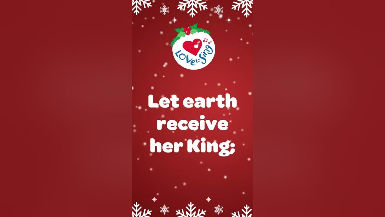 JOY to the World Christmas Song SING ALONG Merry Christmas 🎵🎄 #shorts #christmassong