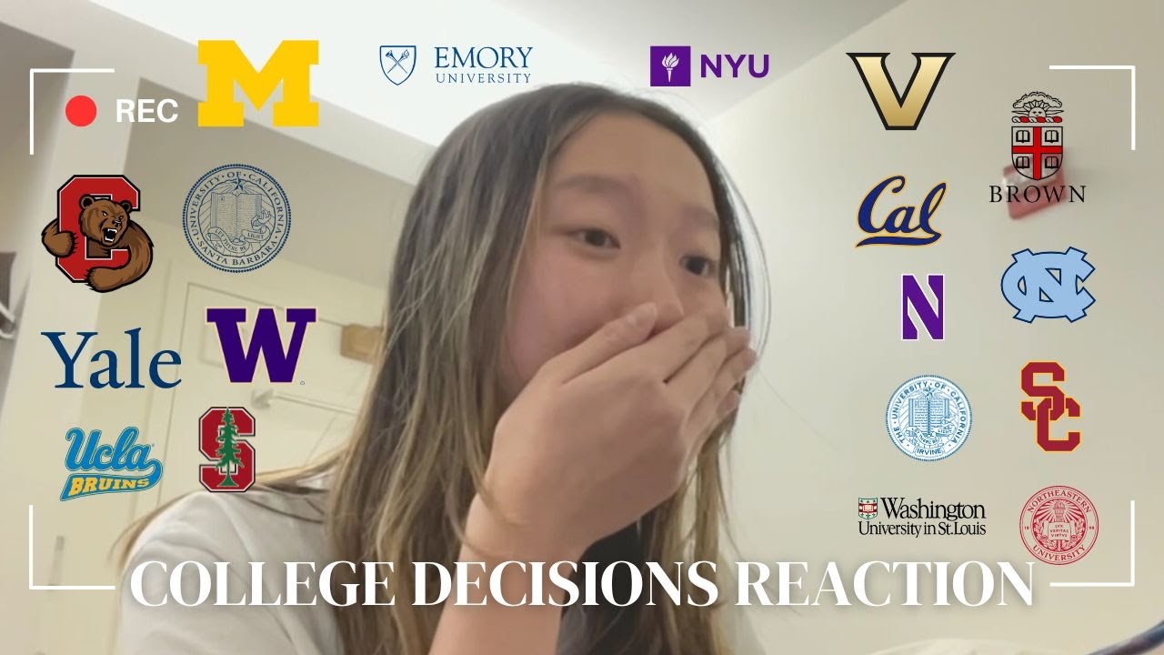 COLLEGE DECISIONS REACTIONS (* REALISTIC ASIAN INTERNATIONAL) | 21 SCHOOLS, IVIES, UCs, USC, + more
