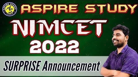 Crash Course NIMCET 2025 by Aspire Study
