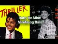 How I programmed the Baby Be Mine MiniMoog Bass on Michael Jackson's Thriller