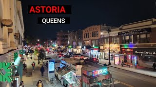 Exploring Queens - Walking Astoria at Night | Queens, NYC