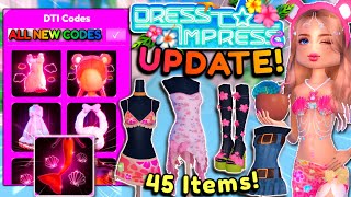 Celebrity SUMMER UPDATE OUT! *All Codes*, Secret Locations, New Items & Map! | Dress To Impress ROBLOX Profile