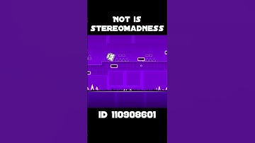Not is StereoMadness? #geometrydash #gdupdate #gd #gaming #games