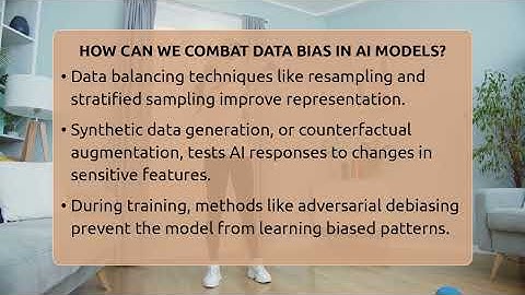 How Can We Combat Data Bias In AI Models? - Talking Tech Trends