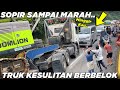 Situasi Memanas, Sopir Truk Volvo Sampai Marah Truk Sulit Berbelok Berkali Kali di Sitinjau Lauik