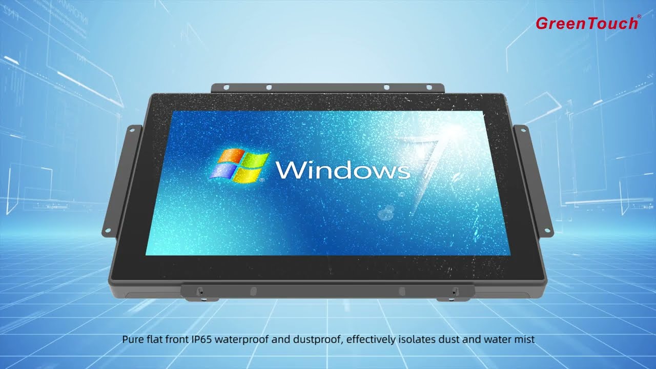 Best 10.1 to 55  inch High brightness 1000 nits outdoor embedded open frame touch screen lcd monitor