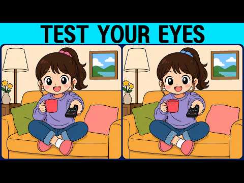 [Spot the Difference Brain Training] Can you spot all the slightly tricky differences?