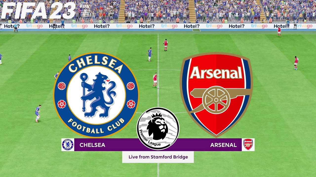 FIFA 23 | Chelsea vs Arsenal - Match Premier League Season - Gameplay