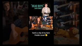 'Dead Boys' by @samfendermusic #cover #samfender #deadboys #coversong #musician #guitar #bass