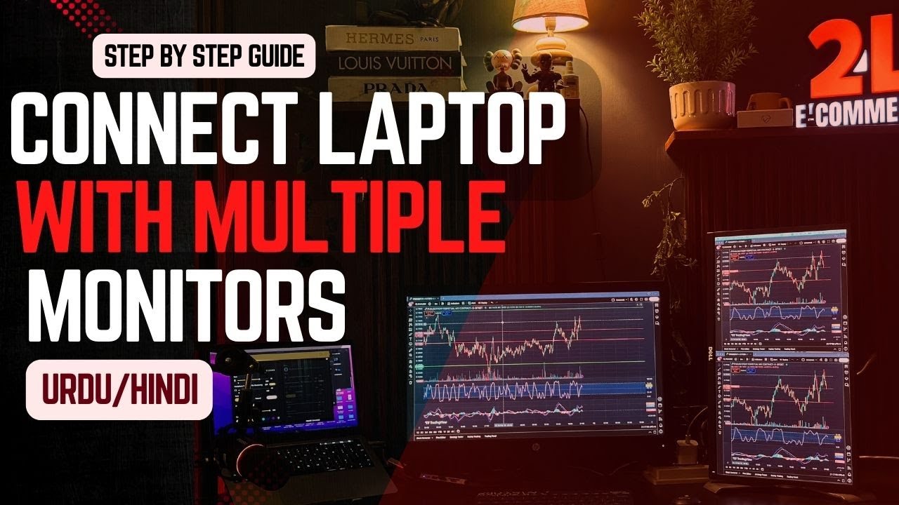 How to Connect a Second Monitor to Your Laptop (STEP BY STEP) | Urdu ...