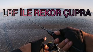 LRF İLE YAKALADIĞIM REKOR BOY ÇUPRA - ÇİPURA #lrf #atçek #çipura #çupra #seabream