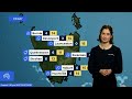 National Weather Forecast: Frosty morning, showers in south-west Western Australia