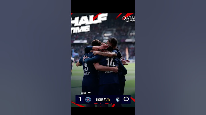 PSG 2 vs. Le havre 1💙❤️🇫🇷