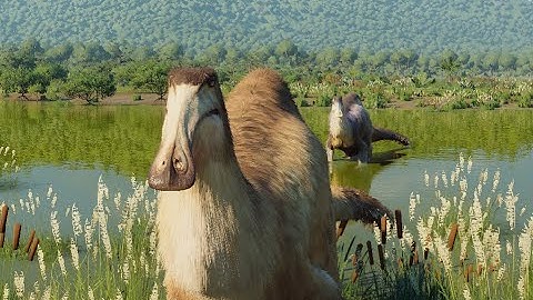 Day 106 of adding a Deinocheirus to this park until they