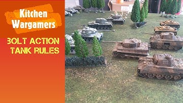 Bolt Action Tank rules