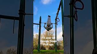 Fit over 50| upside down pull ups