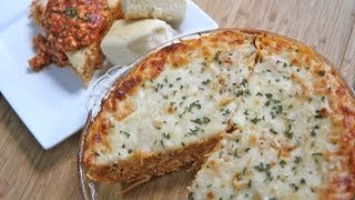 Baked Spaghetti Pie Recipe