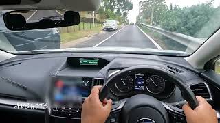 POV Sydney Driving | Suburban Driving | River Road M5 exit to Regents Park