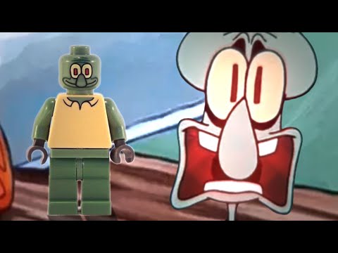 lego spongebob graveyard shift