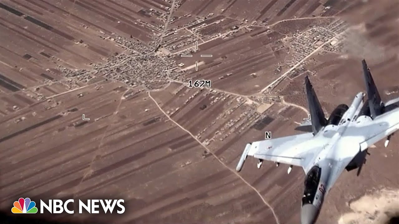 Russian jets harass American drone over Syria, U.S. military says