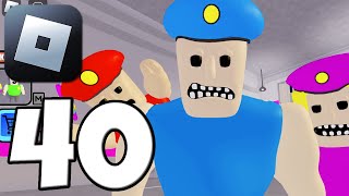 ROBLOX - BUFF POLICE FAMILY PRISON RUN! Gameplay Walkthrough Video Part 40 (iOS, Android)