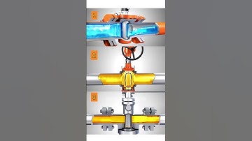 Working principles of three types of plug valves#valve #machine