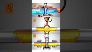 Working principles of three types of plug valves#valve #machine