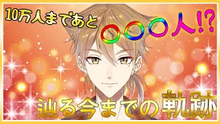 【にじさんじ】１０万人まであと○○○人！？辿れ！軌跡ッ！！
