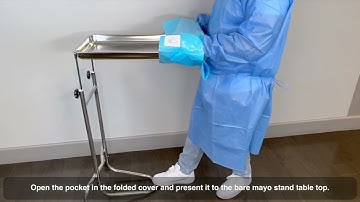 AD Surgical Sterile Mayo Stand Covers (Instruction for use)