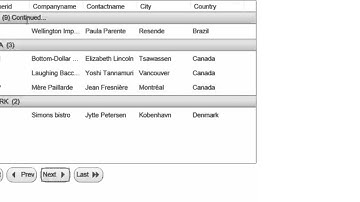 Alpha Five V12 List control group breaks continuation headers
