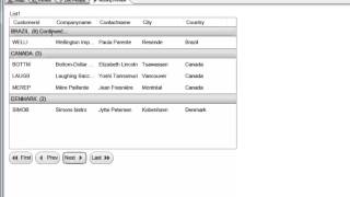 Alpha Five V12 List control group breaks continuation headers