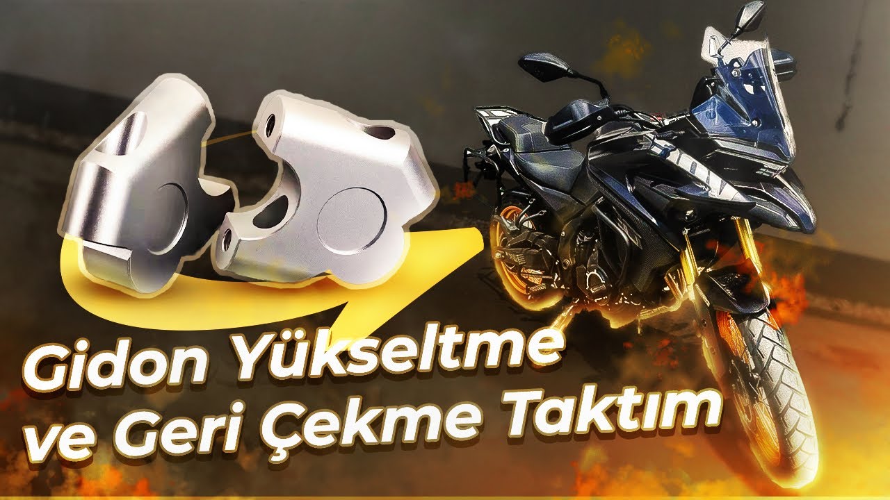 VOGE 525DSX GİDON YÜKSELTME VE GERİ ÇEKME TAKTIRDIM