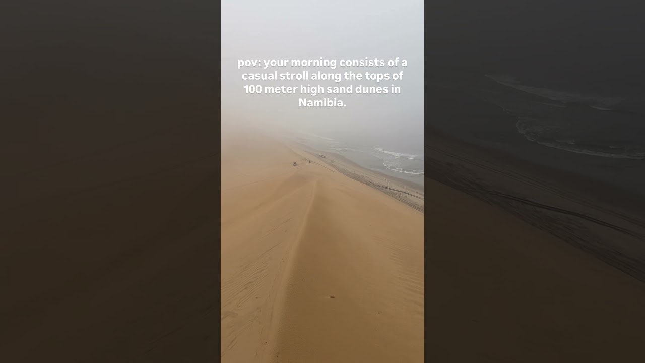 Sandwich Harbour Sand Dunes Namibia 