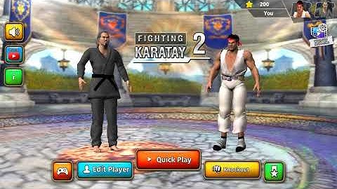 Tag team karate fighting tiger:World kungfu king Android gameplay