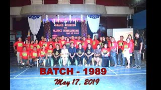 Reunion 2019 | Batch 1989  | Late Upload