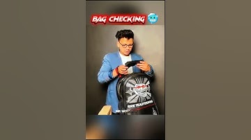 Backbencher Bag Check Gone Wrong 😂🎒 | Backbencher Savage Reply 😎| #sigma #memes #shorts @Chetan026