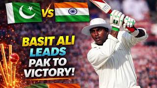Basit Ali Leads Stan To Victory Stan Chased Down 220 Runs Set By India