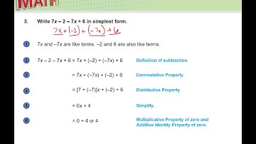 5.5 Identify and Simplify Algebraic Expressions