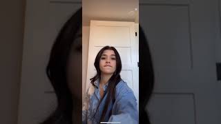 Nessa Barrett 8/31/20 TikTok live