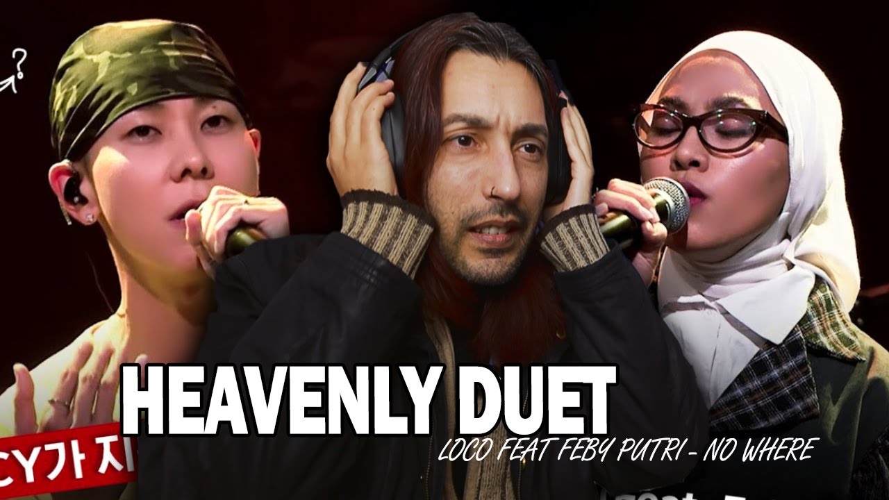 INDONESIA x KOREA COLLAB! 🇮🇩🇰🇷 Loco - No where (feat. Feby Putri) REACTION