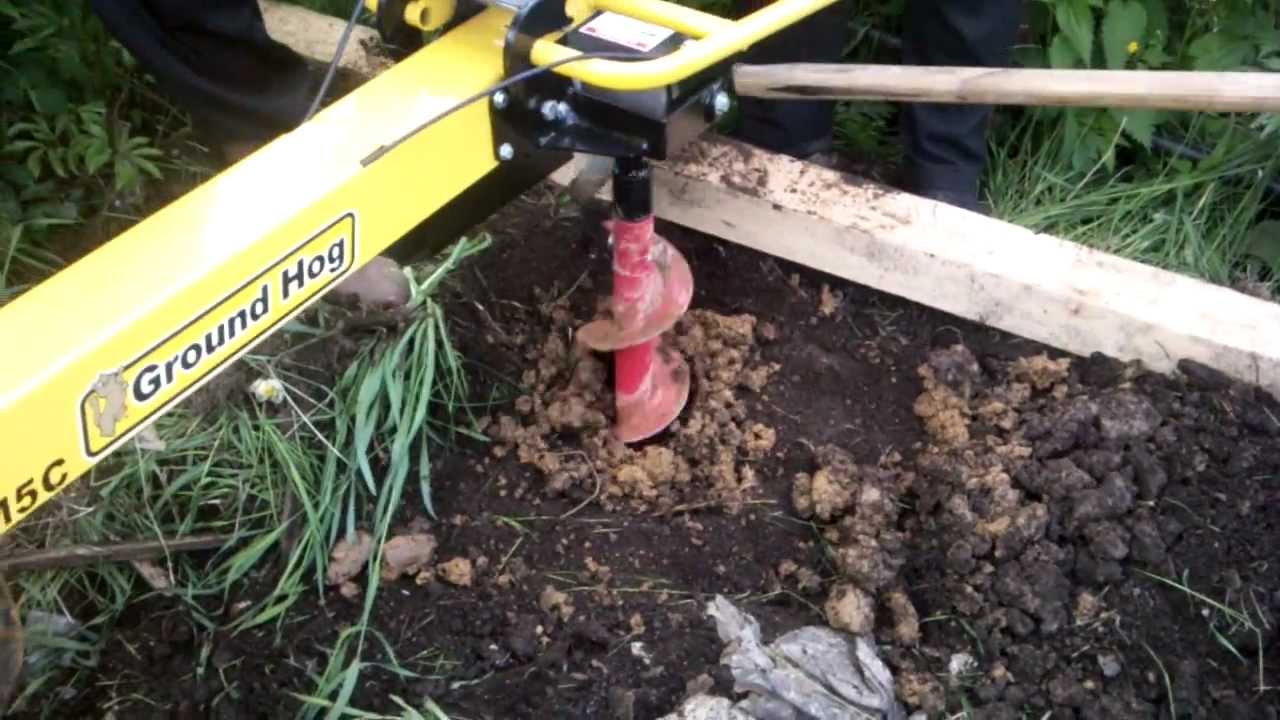 МотоЯмоБур ваш фундамент в наших руках г. Лесной - YouTube