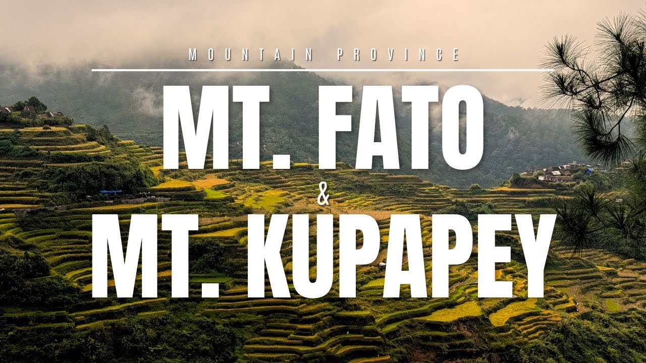 Hiking MT. FATO & MT. KUPAPEY at Maligcong, Mountain Province