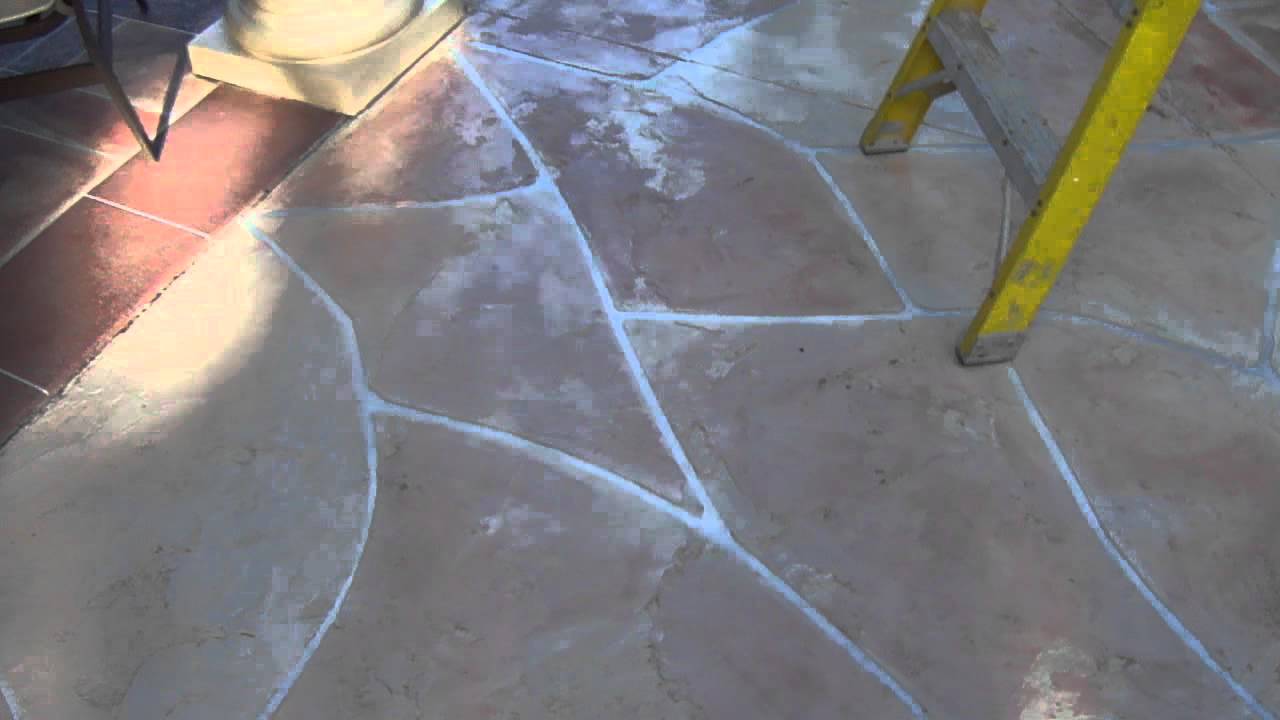 Concrete Deck Overlay around swimming pool