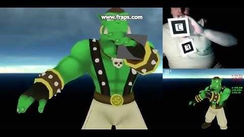 Diploma videó (Ogre 3D, ARToolKit, OpenTissue, CEGUI)