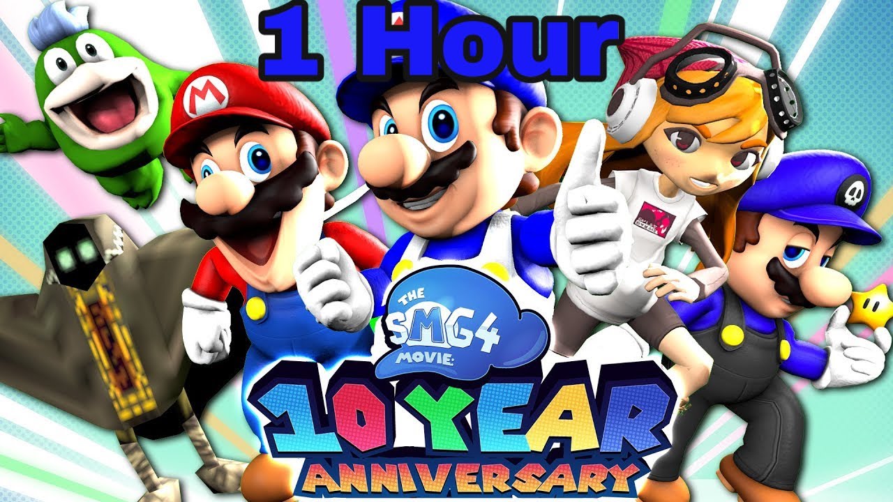 (Early Birthday Special) Smg4 - 10 Year Anniversary song 1 HOUR