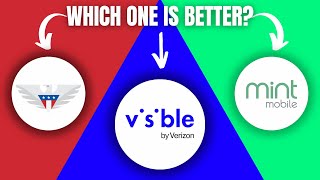 NEW! ULTIMATE MOBILE CARRIER COMPARISON: US MOBILE VS VISIBLE VS MINT MOBILLE 2025?