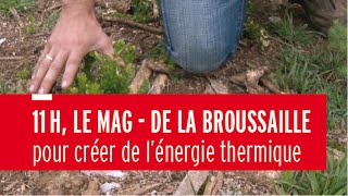 11H LE MAG : de la broussaille pour créer de l'énergie