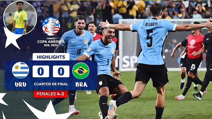 Brazil vs Uruguay Pen 4-2- All Goals & Highlights HD - Copa America 2024