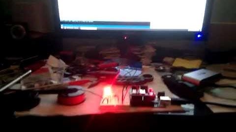 My World Mood Light showing an angry world