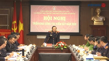 Vụ 8 VKSND tối cao hoàn thành xuất sắc và vượt các chỉ tiêu công tác